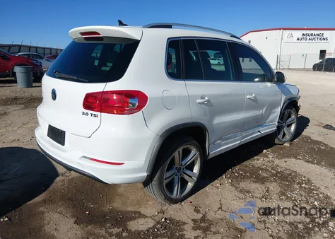 2015 Volkswagen Tiguan R-Line z USA, uszkodzony, nr VIN WVGAV7AX3FW082611